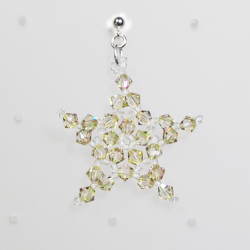 Pierces - Silver brass - Earrings Lyra - Pierces - Silver brass - Laiton argenté